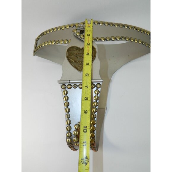 Dr. Polasky's Chastity Belt Protector Metal Chastity "Guaranteed Virginity Heart - Picture 3 of 16